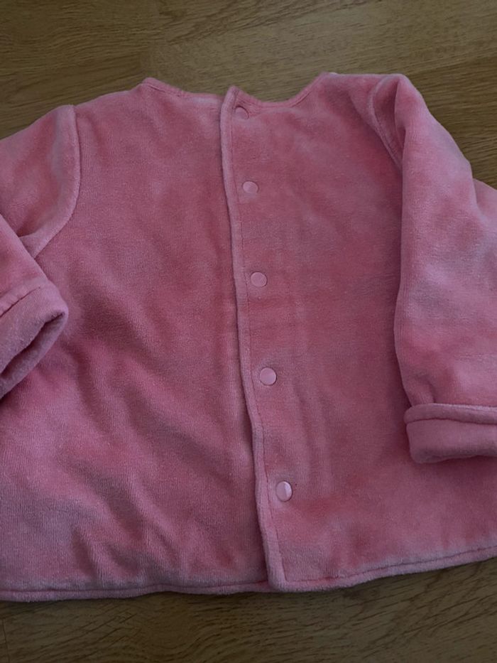 Haut sweat polaire chaud 9 mois - photo numéro 4