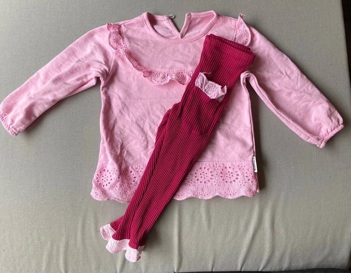 Ensemble tunique + legging - 18 mois
