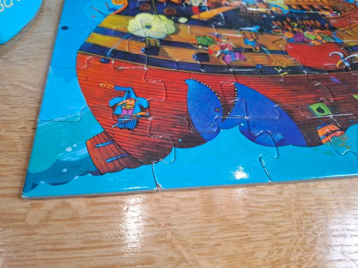 Puzzle djeco le bateau de barberousse - photo numéro 4