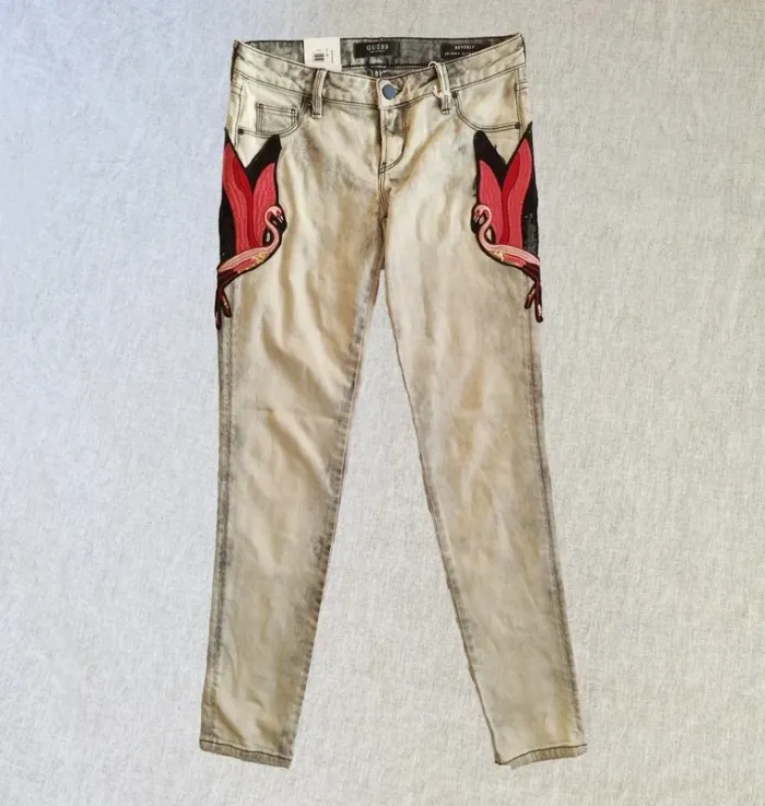 Jeans guess skinny ultra low - photo numéro 2