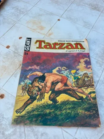BD Géant Tarzan n°24 - Le seigneur de la jungle - Edgar Rice Burroughs