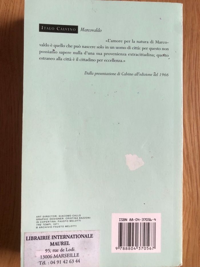 Livre Marcovaldo - photo numéro 2