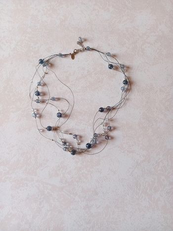 Collier fantaisie 5 rangs