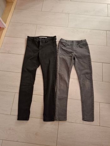Lot 2 jegging 10 et 12 ans zara et verbaudet