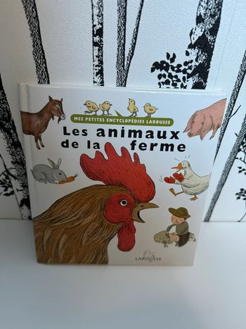 livre mes petites encyclopédie Larousse les animaux de la Ferme