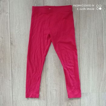 Legging rouge 4ans