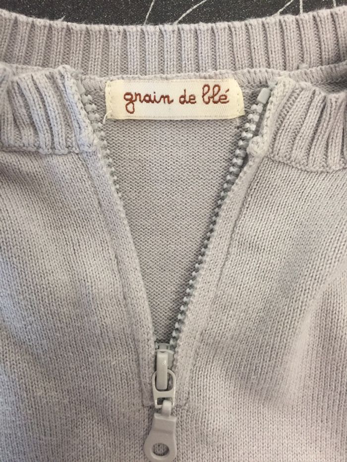 Pull sans manches - Grain de blé - 23m - photo numéro 4