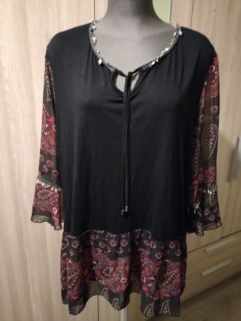 Tunique ample manches longues taille 46/48