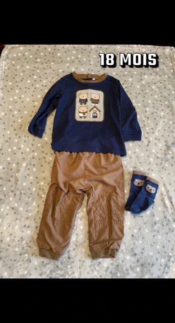 Ensemble 3 pièces 18 mois