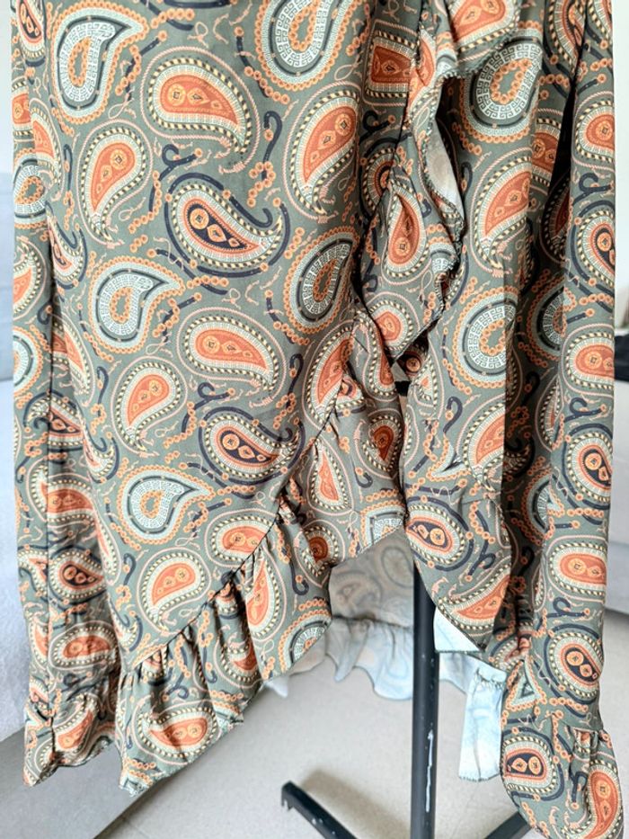 Robe kaki imprimée - photo numéro 4