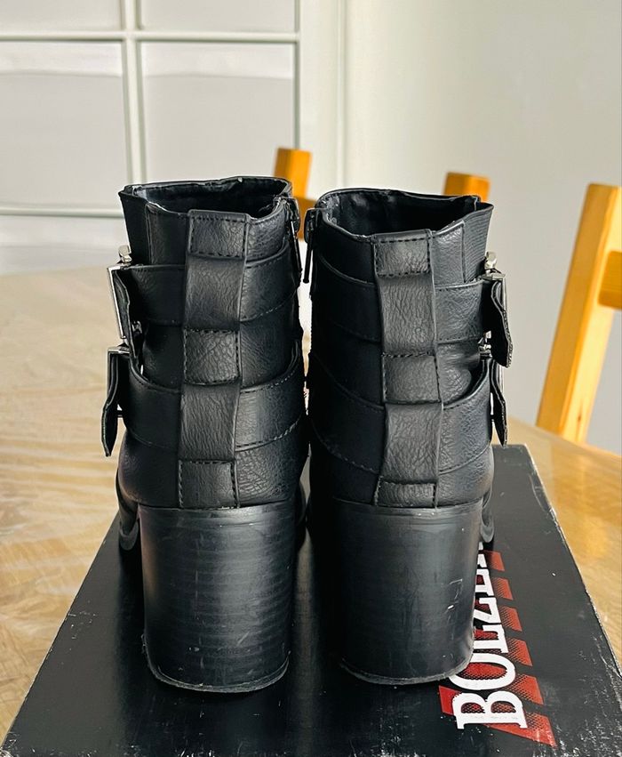 Bottines noires « Gémo » T38 - photo numéro 2