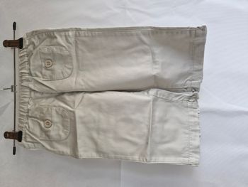 Pantalon fille 6 mois 67 cm Petit Bateau Beige