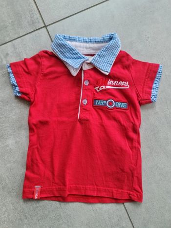 Polo été manches courtes 6 mois