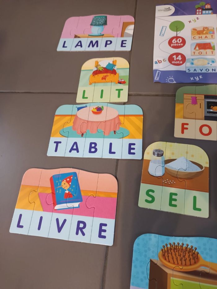 Puzzle mes premiers mots - photo numéro 3