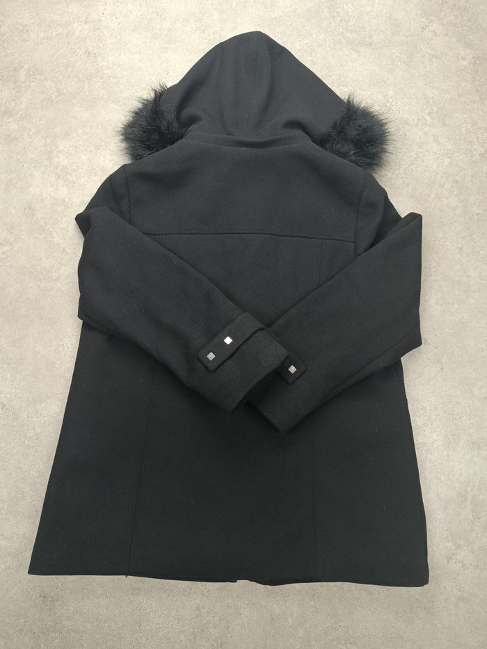 Manteau Christine Laure Noir différentes matières -  Taille unique  - Très bon - photo numéro 9