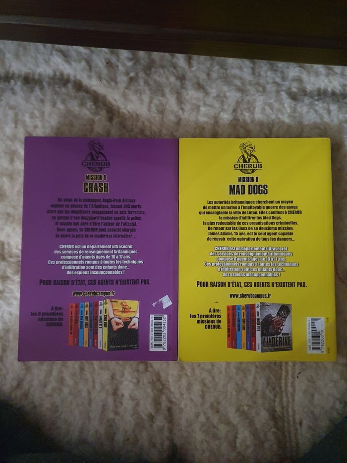Livre cherub mission 8 et 9 - photo numéro 2