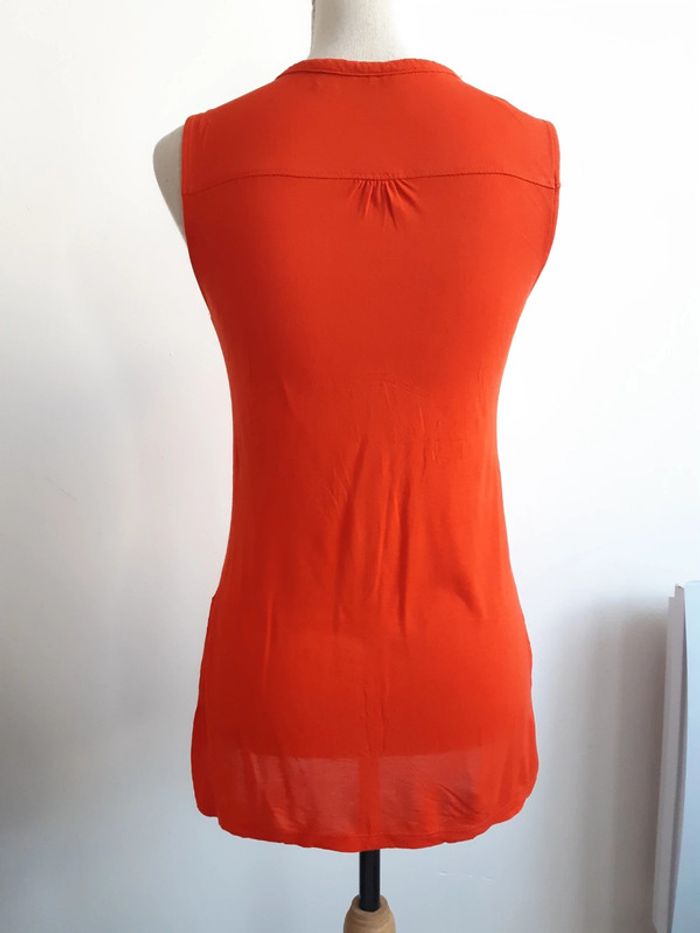 Débardeur rouge Kiabi T36 - photo numéro 4