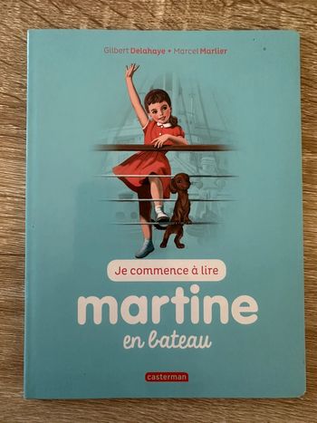 Livre Martine en bateau