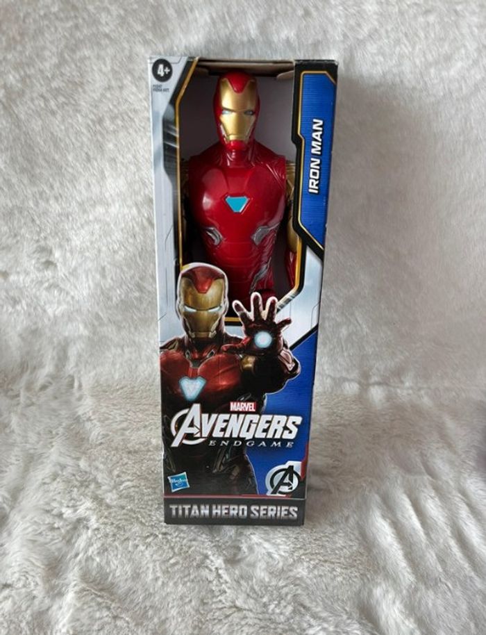 Figurine articulée Iron man 30 cm Marvel - Titan hero series HASBRO