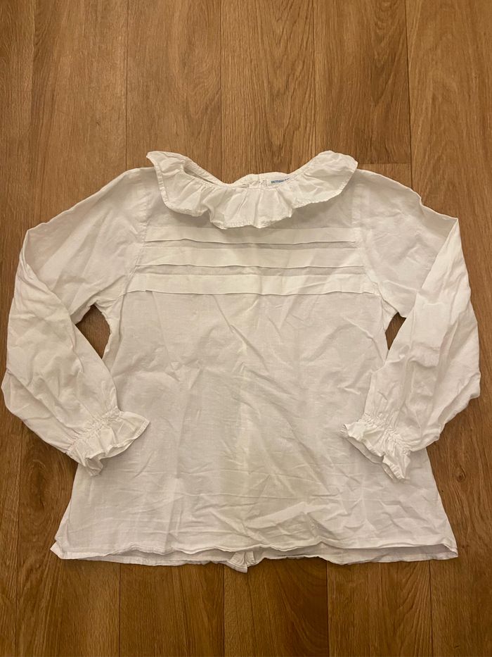 Blouse blanche fille 5/6 ans