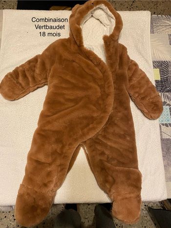 18 mois combinaison vertbaudet