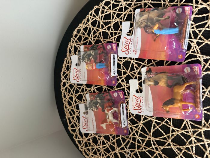 Figurines de la micro-collection DreamWorks Spirit Untamed de Mattel
