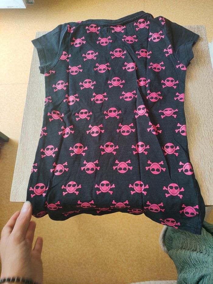 Lot de 12 pièces ( 10 tee shirt et 2 chemises)fille 8 ans divers marques d - photo numéro 10