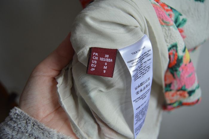 Robe droite florale Comptoir des Cotonniers – Taille 38 – imprimé roses multicolores - photo numéro 3