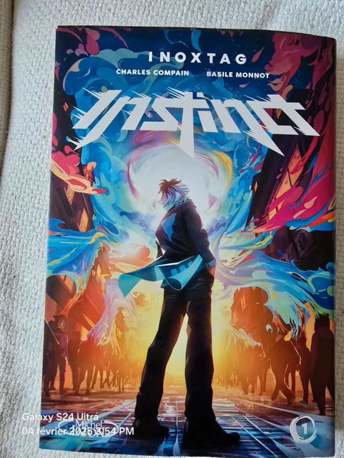 Manga Instinct Inoxtag neuf dédicacé