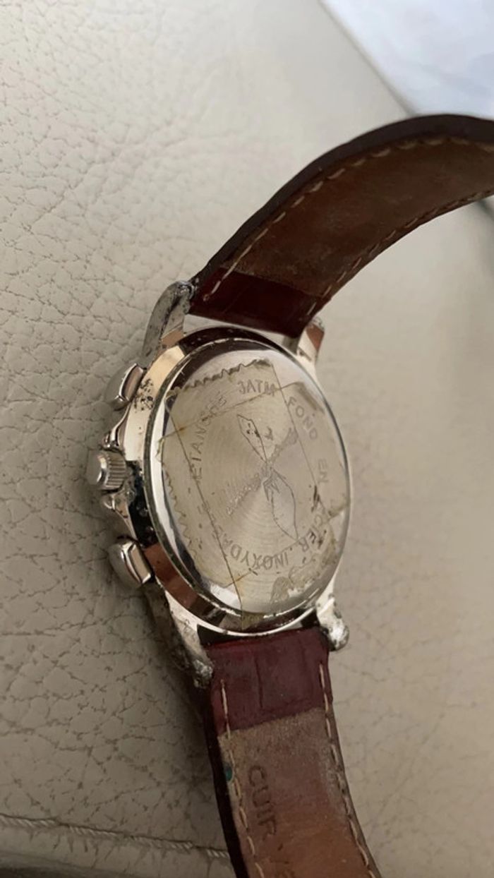 Montre ancienne chronographe - photo numéro 4