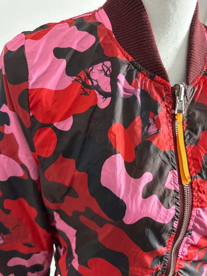 Bomber réversible bordeaux et rose T38 - photo numéro 4