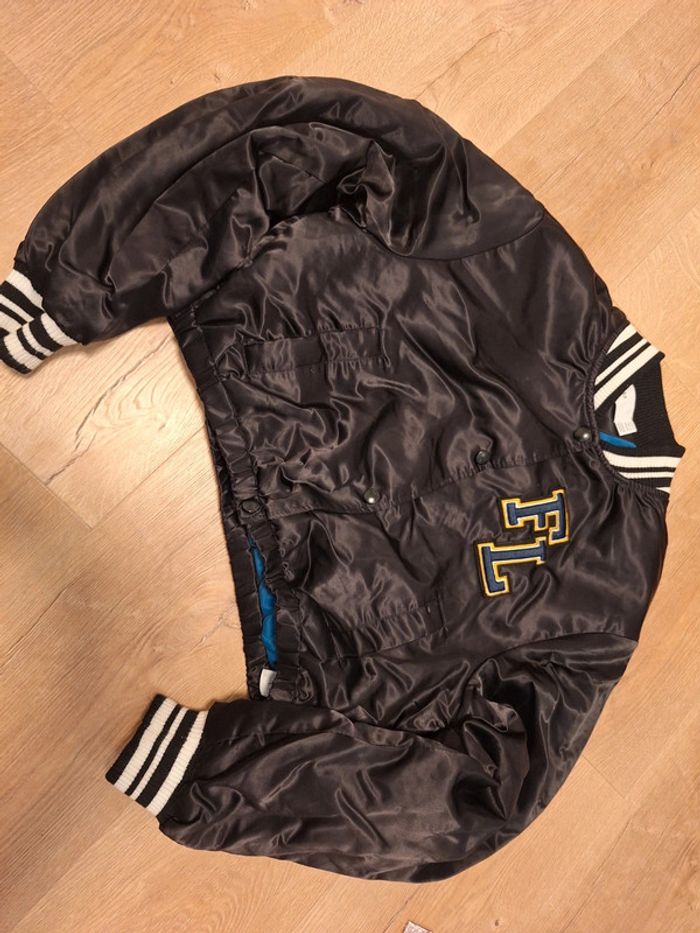 Veste bomber bershka noir