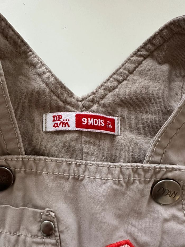 Salopette doublée - 9 mois - DPAM - photo numéro 3