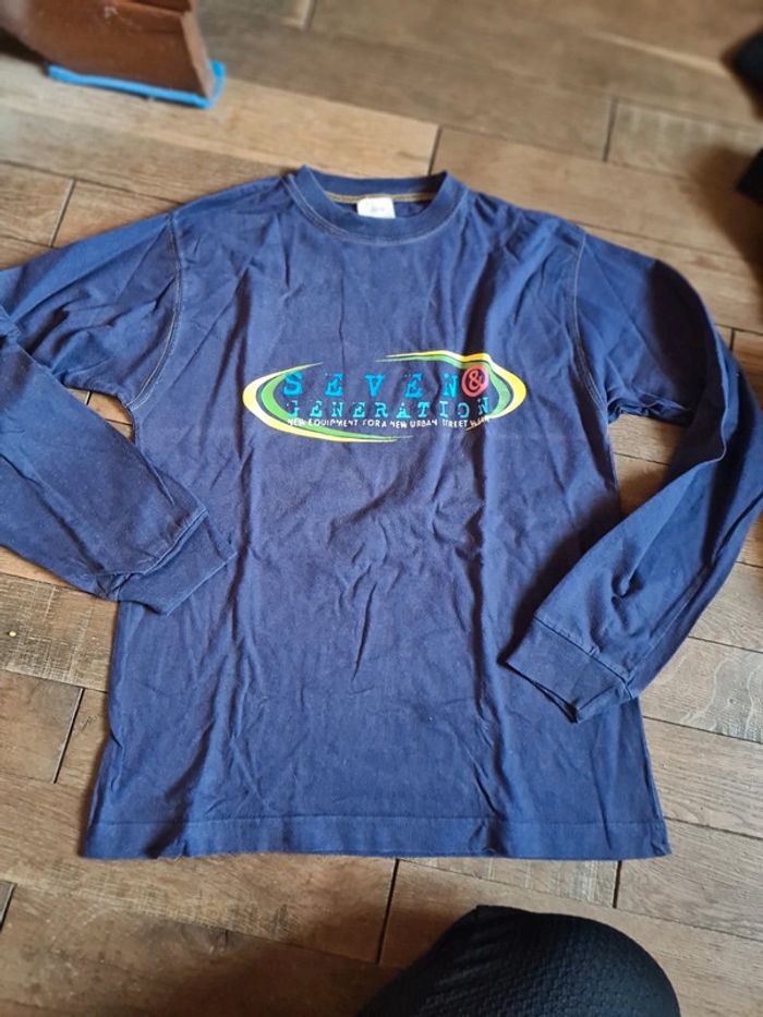 Lot 6 t shirts manches longues 12 ans - photo numéro 7