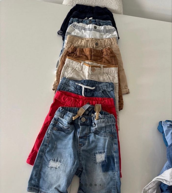 Lot de short garçons 12 mois - photo numéro 1