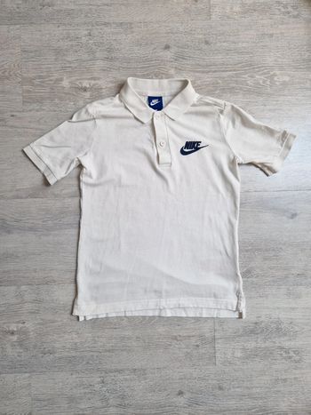 Polo Nike blanc taille M enfant 137-147 cm