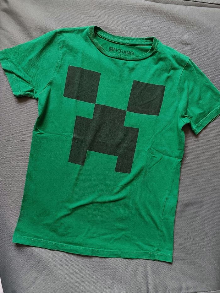T-shirt Minecraft 🎮 Taille 7/8 ans