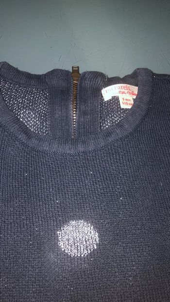 Robe avec pois argenté