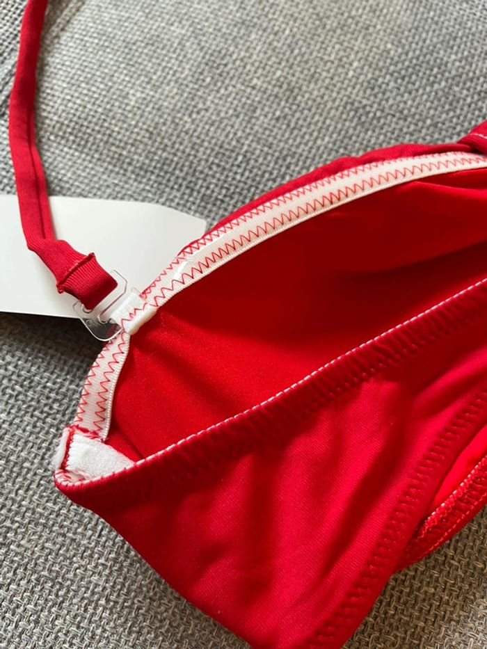 Maillot de bain 2 pièces Hechter rouge - photo numéro 5