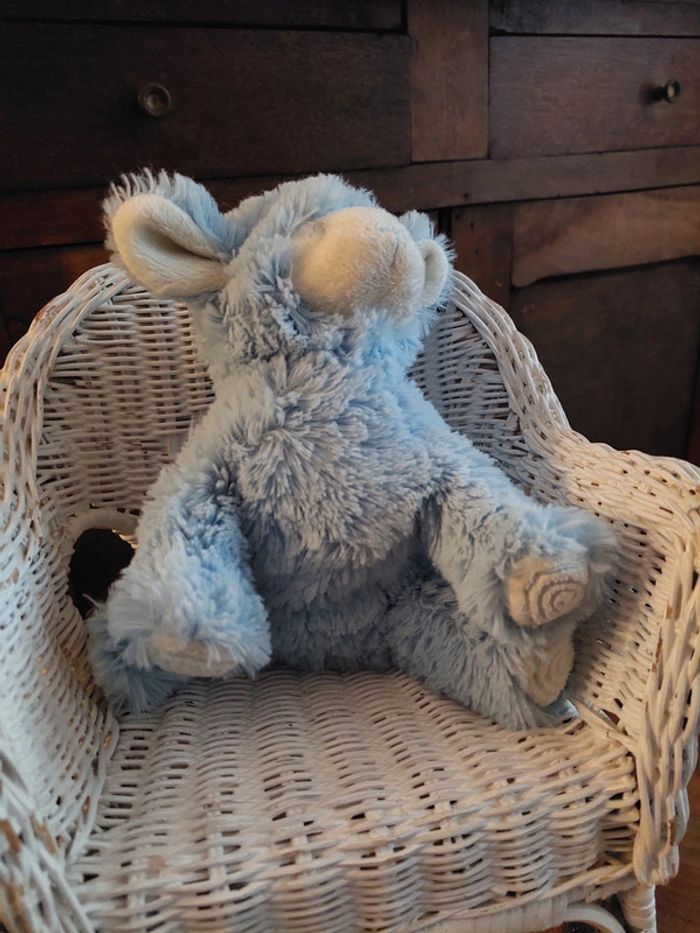 Doudou mouton bleu Pediatril Avene - photo numéro 2
