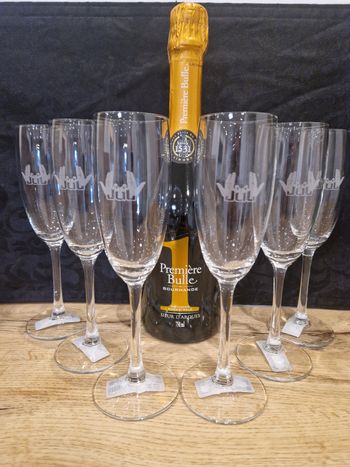 Flutes a champagne JUL