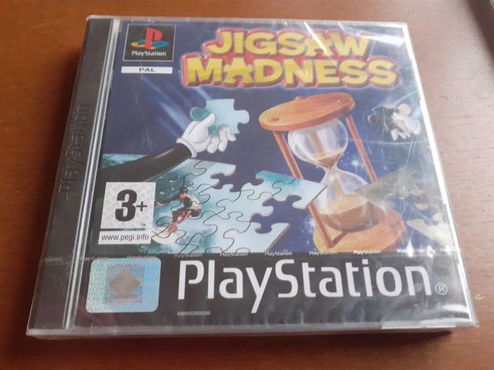 Jeu playstation 1 ps1 neuf sous blister jigsaw madness