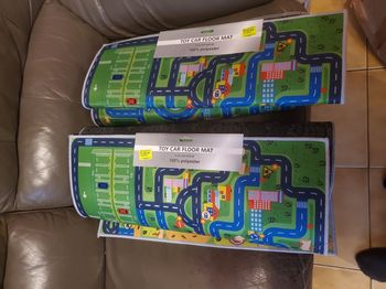 Lot tapis de jeux pour voiture