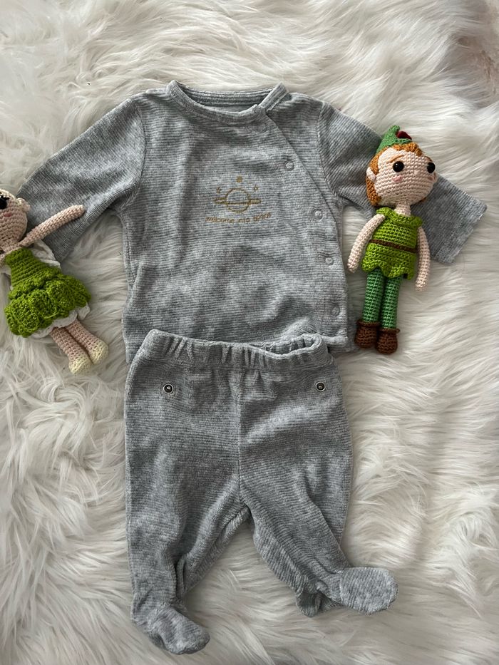 Pyjama kiabi deux pièces 0 mois