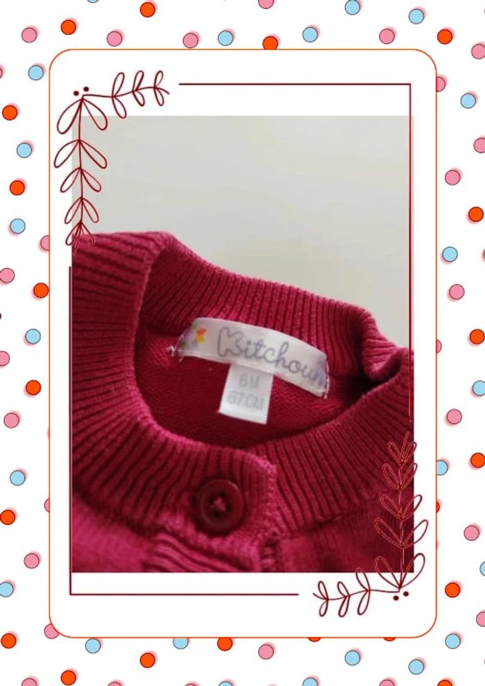 Gilet rose - photo numéro 2