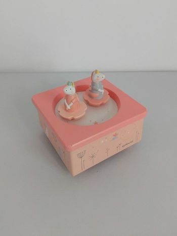 BOITE A MUSIQUE Licornes Galipette MOULIN ROTY 🦄