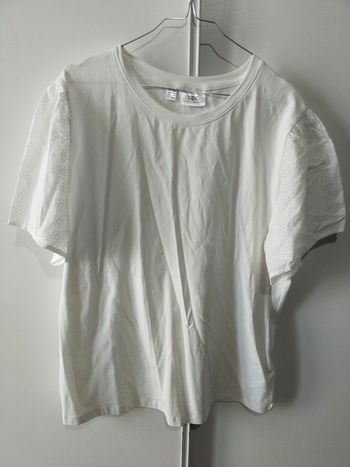 T-shirt blanc BPC taille 52/54