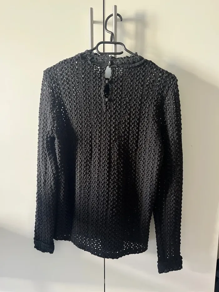 Pull Maje noir - photo numéro 3