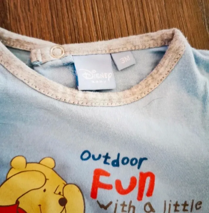 Pyjama fin bébé garçon 3 mois Winnie l'ourson - photo numéro 2