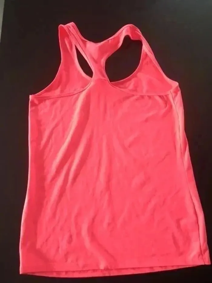 💪 Débardeur Sport Moulant Rose – Femme Taille 38 – Parfait État - photo numéro 2